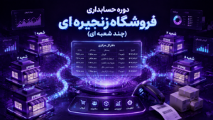 دوره حسابداری فروشگاه زنجیره ای (چند شعبه ای)