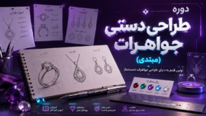 دوره طراحی دستی جواهرات (مبتدی)