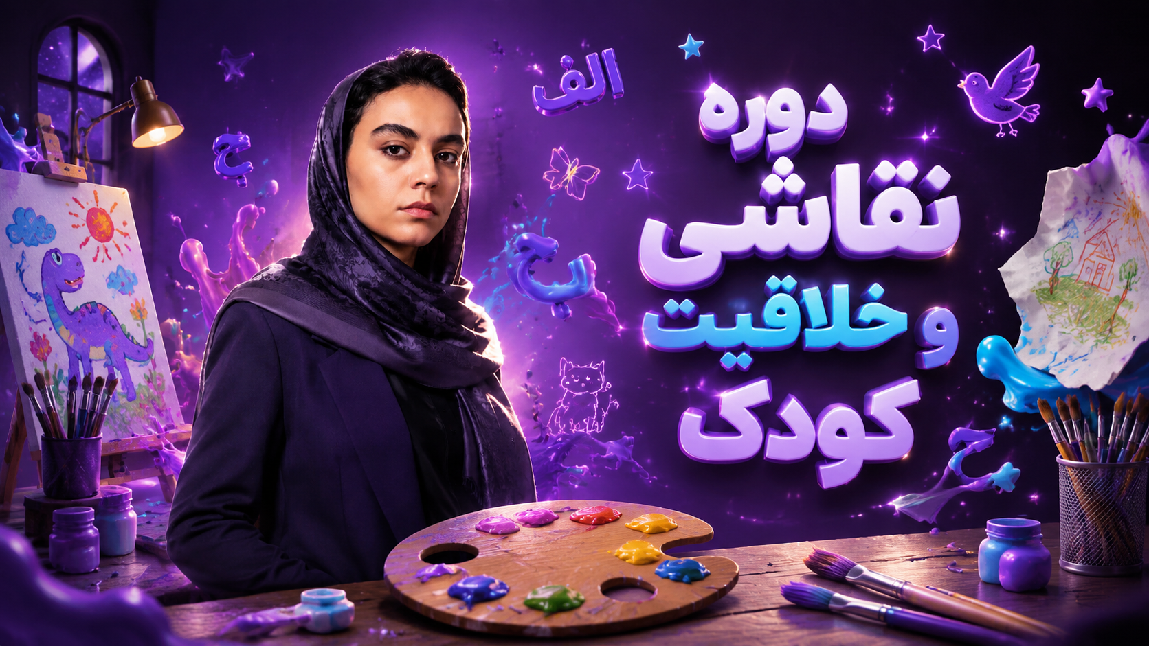 دوره نقاشی و خلاقیت کودک دوره نقاشی و خلاقیت کودک