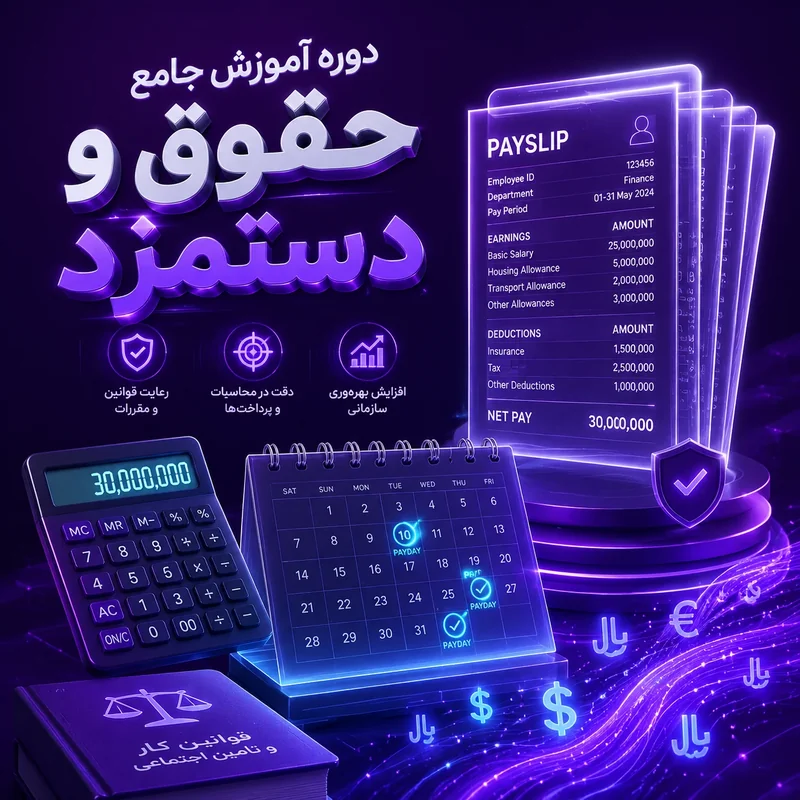 دوره آموزش جامع حقوق و دستمزد
